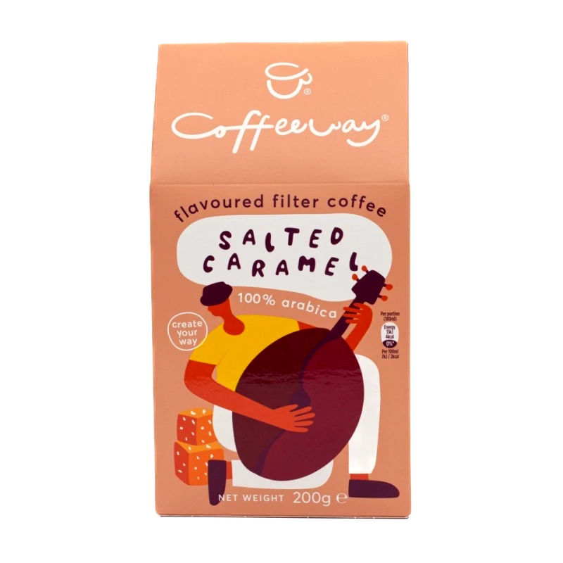 COFFEE WAY Καφές Φίλτρου Αλμυρή Καραμέλα 200g