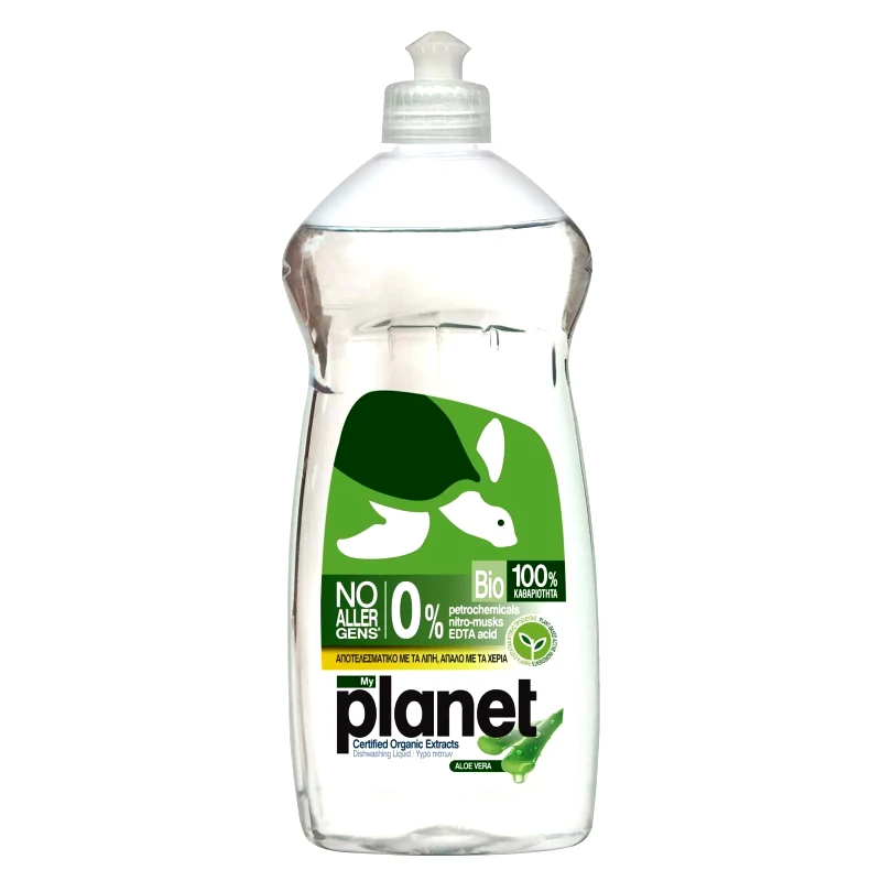 PLANET Υγρό Απορρυπαντικό Πιάτων Aloe Vera 625ml