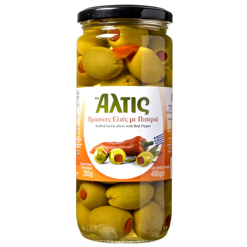 ΑΛΤΙΣ Ελιές Γεμιστές Με Πιπεριά 285 gr