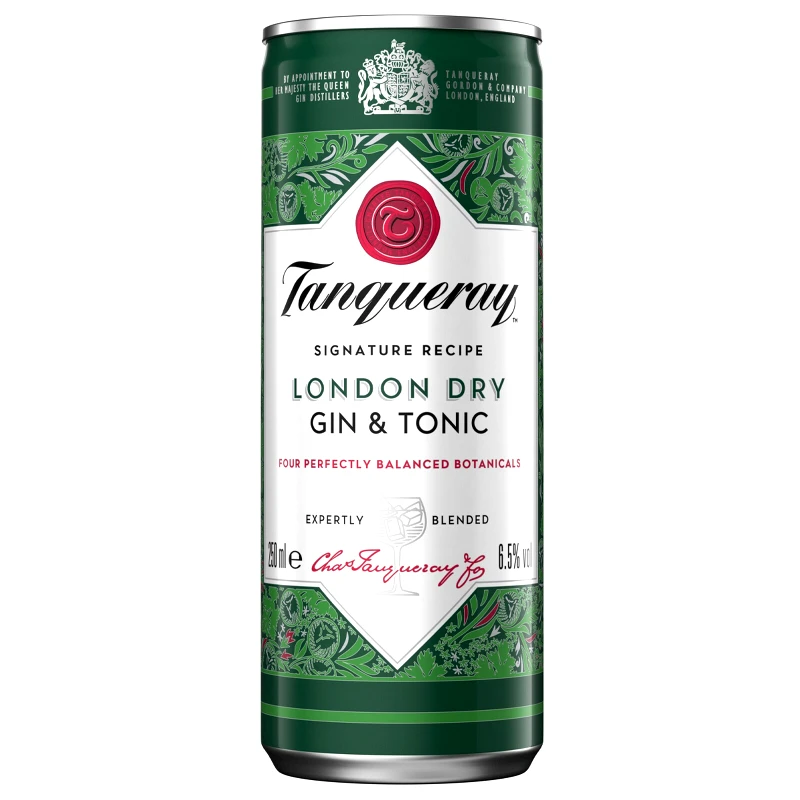 TANQUERAY Cocktail Gin Tonic 250ml