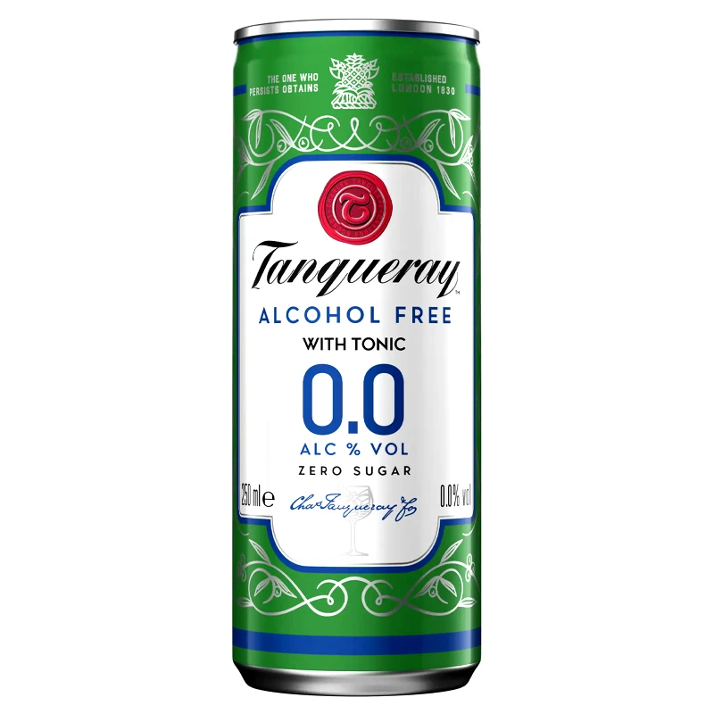 TANQUERAY Cocktail Tonic Χωρίς Αλκοόλ 250ml