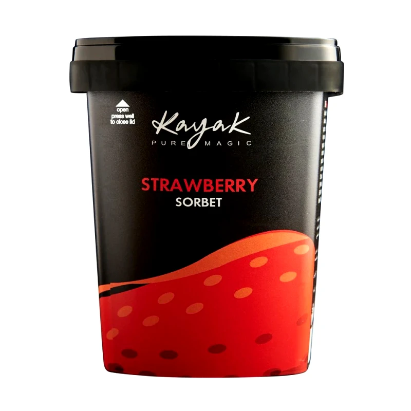 KAYAK Παγωτό Sorbet Φράουλα 430g