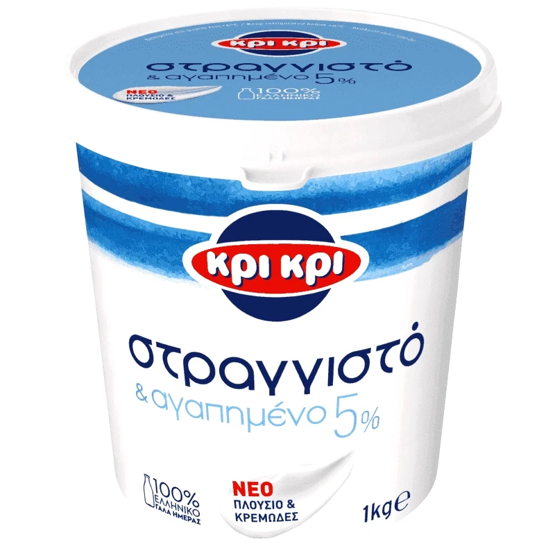 ΚΡΙ ΚΡΙ Γιαούρτι Στραγγιστό 5% 1kg