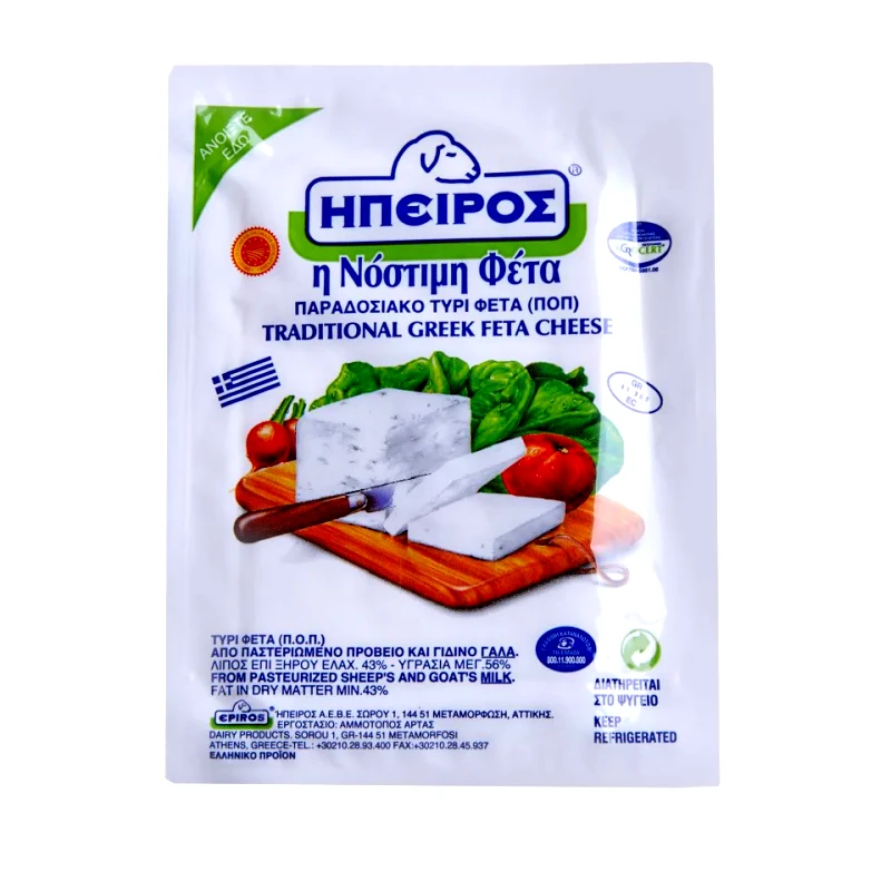ΗΠΕΙΡΟΣ Τυρί Φέτα ΠΟΠ Παραδοσιακή 400gr