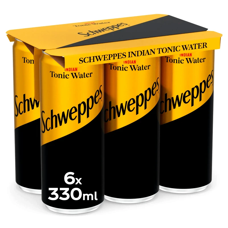 SCHWEPPES Αναψυκτικό Indian Tonic Water 6x330ml