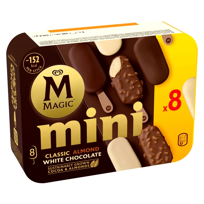 MAGIC Παγωτό Classic Almond White Chocolate 8x42.1g