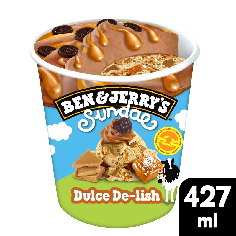 BEN & JERRY'S Παγωτό Sundae Dulce DeLish 350g