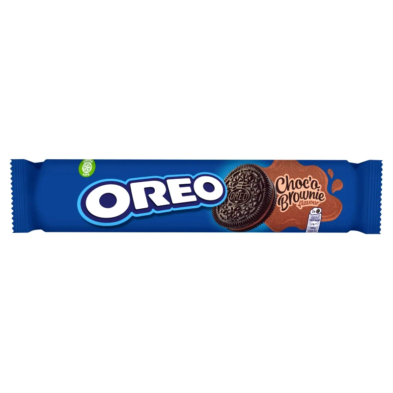 OREO Μπισκότα Γεμιστά Choco Brownie 154g
