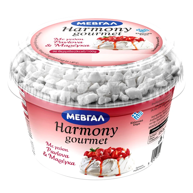 HARMONY Επιδόρπιο Γιαουρτιού Gourmet Pavlova Μαρέγκα 156g