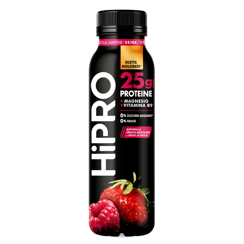 HIPRO Ρόφημα Γιαουρτιού Φράουλα Βατόμουρο 300g