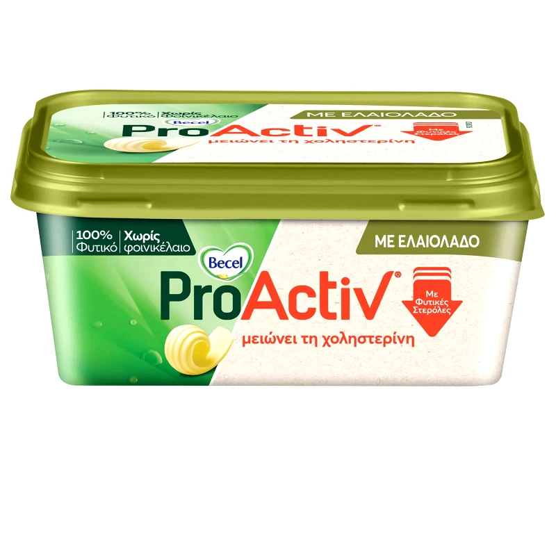 BECEL PRO ACTIV Μαργαρίνη Becel ProActiv με Ελαιόλαδο 450g
