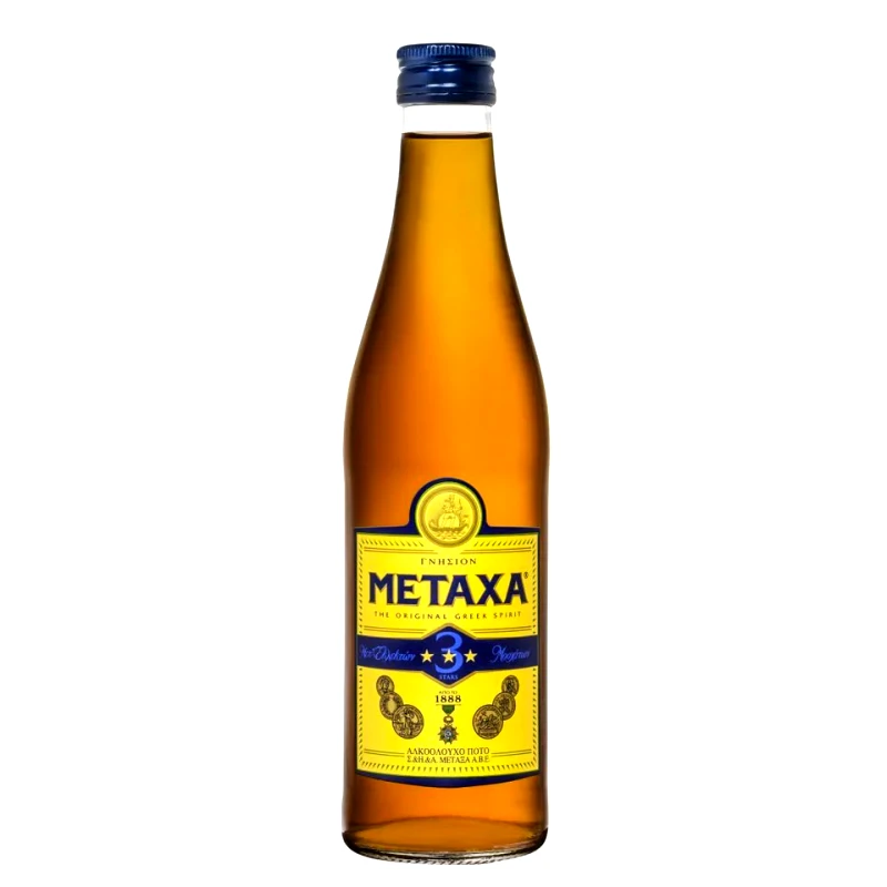 METAXA Μπράντυ 3 Αστέρων 350ml