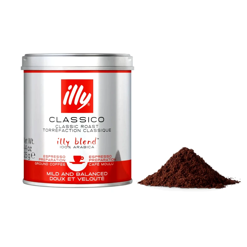 ILLY Καφές Espresso Αλεσμένος 125g