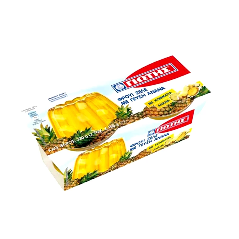 ΓΙΩΤΗΣ Επιδόρπιο Φρουί Ζελέ Ανανάς 2x165g