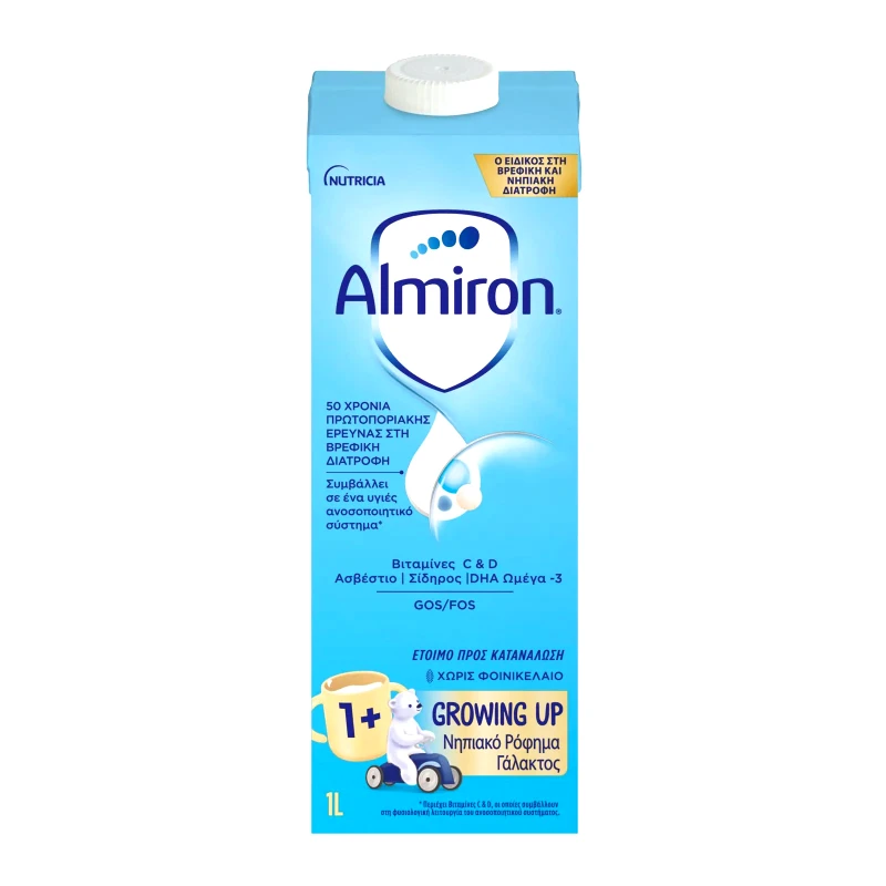 ALMIRON Γάλα Μακράς Διάρκειας Για Νήπια 1+ Ετών 1lt