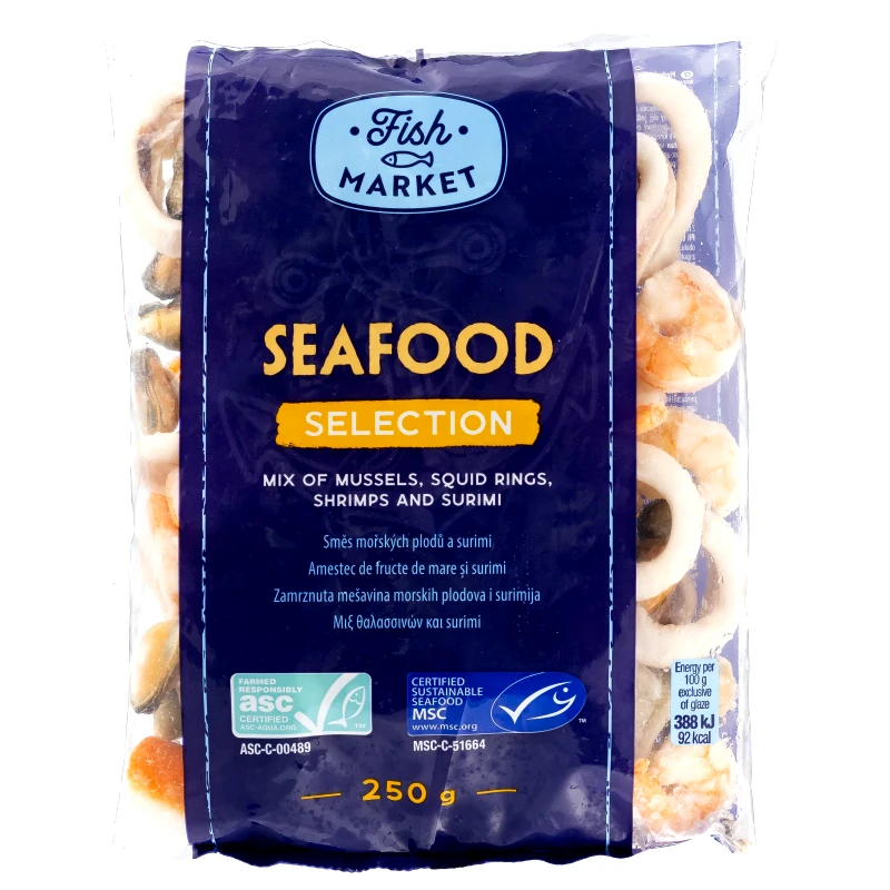 FISH MARKET Μιξ Θαλασσινών και Surimi Κατεψυγμένα 250g