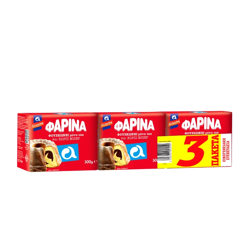 ΑΛΛΑΤΙΝΗ Φαρίνα 3x500g
