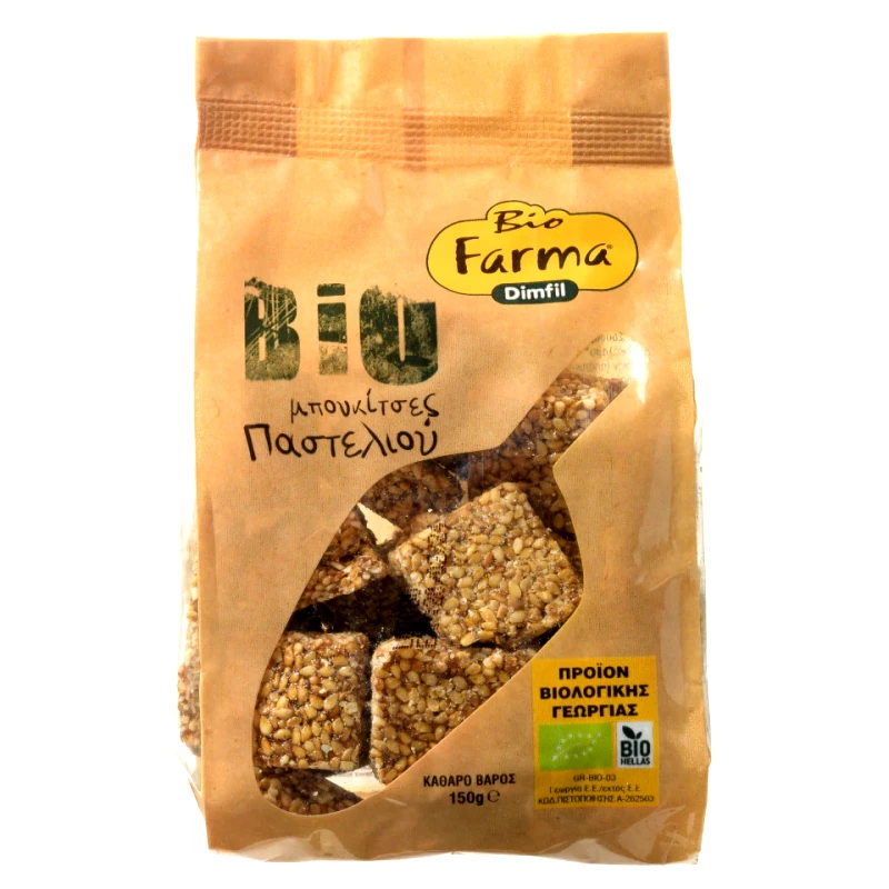 BIO FARMA Παστέλι Μπουκίτσες 150g