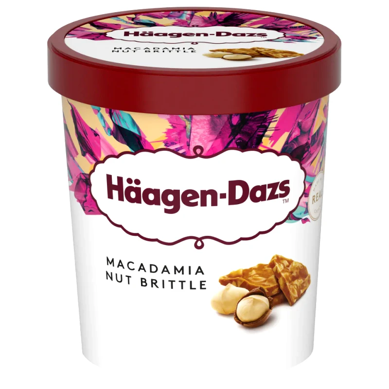 HAAGEN DAZS Παγωτό Macadamia Nut Brittle 400g