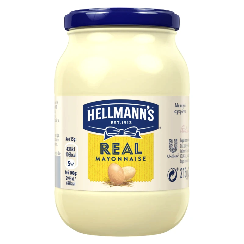 HELLMANN'S Μαγιονέζα Real 225 ml