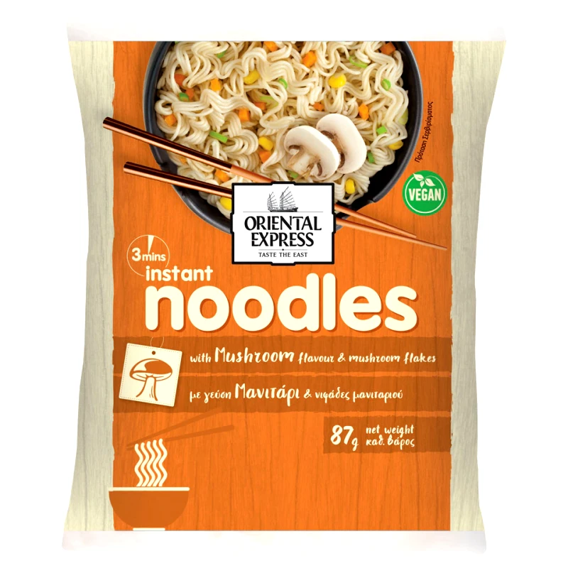 ORIENTAL EXPRESS Noodles Νιφάδες Μανιταριού 87g