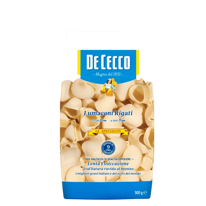 DE CECCO Lumaconi Rigati Νο123 500g