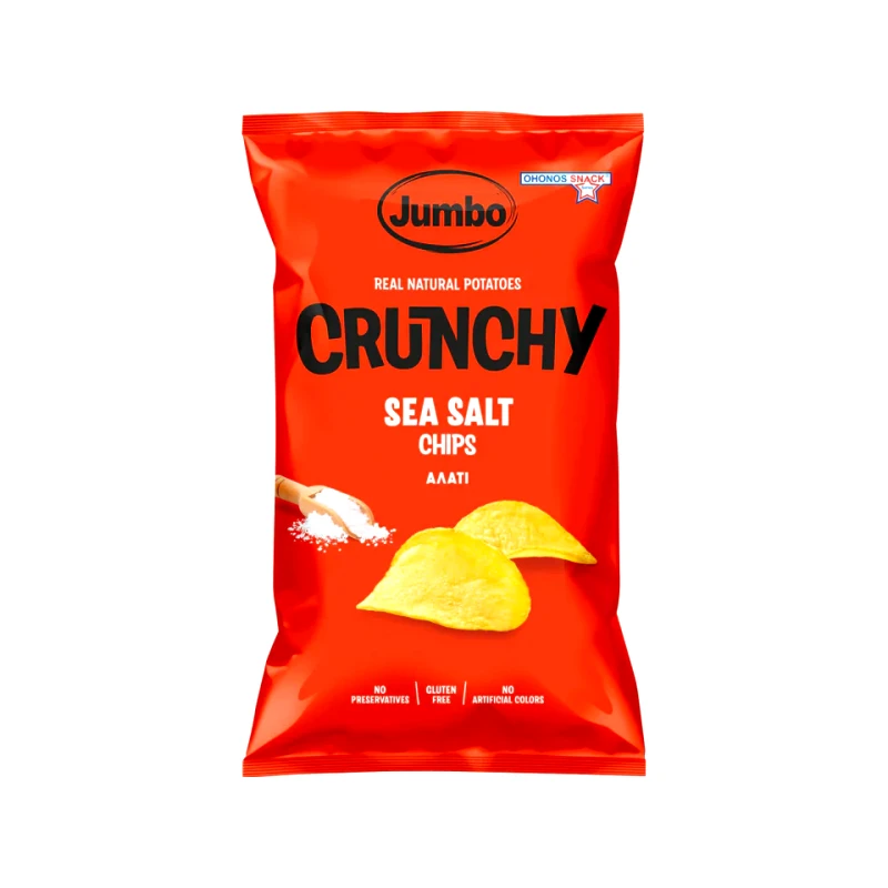 JUMBO Τσιπς Crunchy Αλάτι 150g