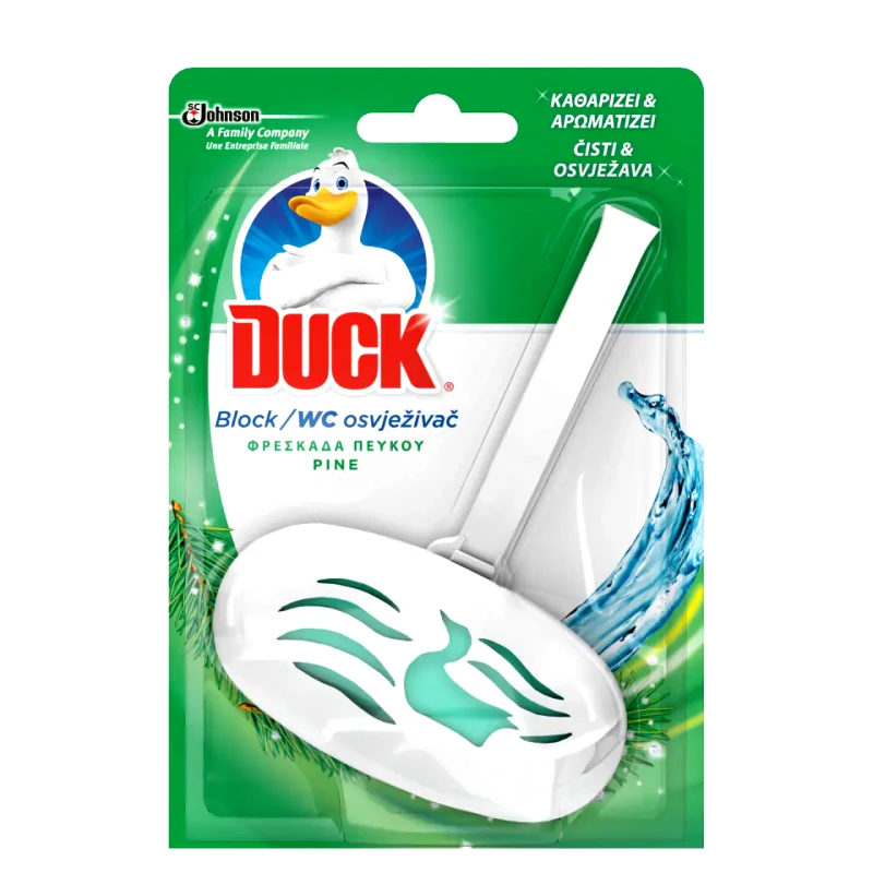 DUCK Στερεό WC Block Πεύκο 40g