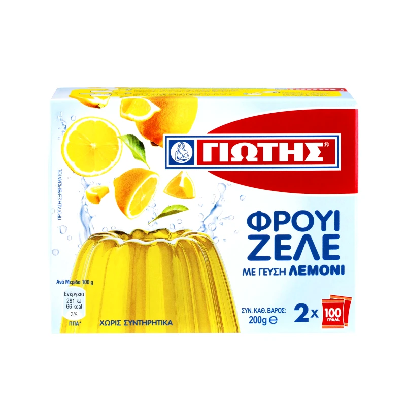 ΓΙΩΤΗΣ Ζελέ Λεμόνι 2x100g