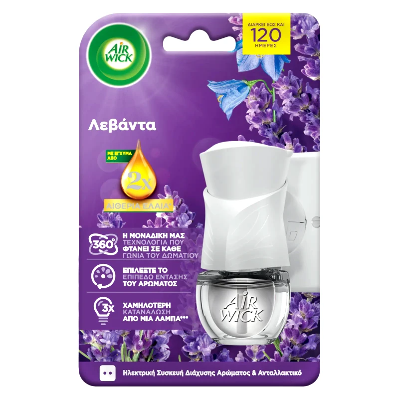 AIRWICK Αποσμητικό Χώρου Ηλεκτρικό Λεβάντα Χαμομήλι 19ml