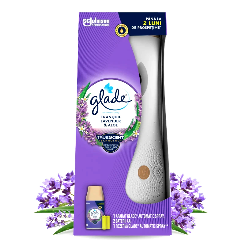 GLADE Αρωματικό Χώρου Σετ Lavender & Jasmine 1 Τεμάχιο