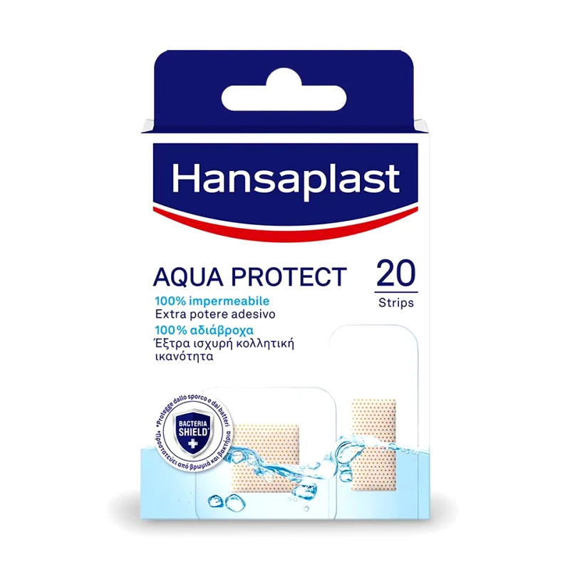 HANSAPLAST Επιδεσμικά Aqua Protect 20 Τεμάχια