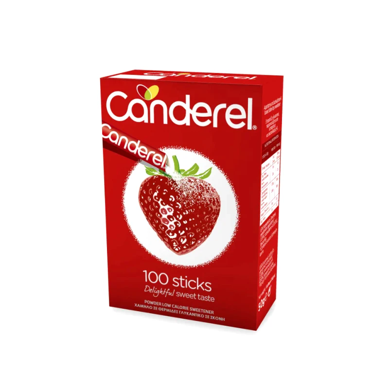 CANDEREL Υποκατάστατο Ζάχαρης Sticks 100 Τεμάχια
