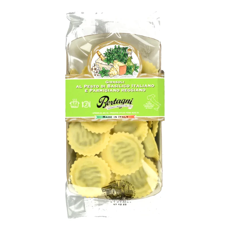 BERTAGNI Φρέσκα Ζυμαρικά με Βασιλικό και Παρμιτζάνο 250gr