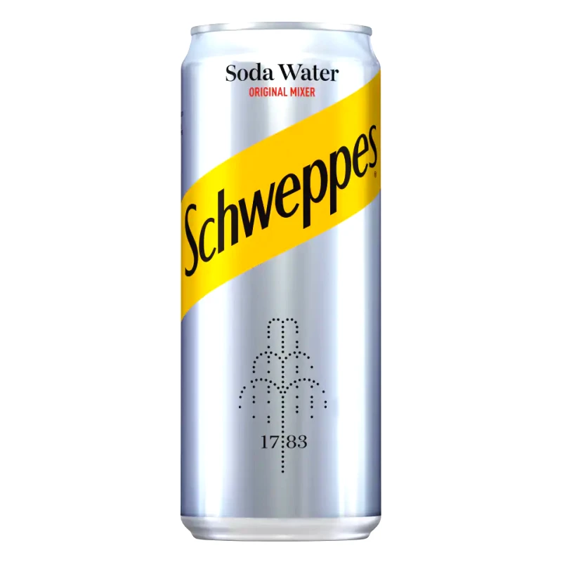 SCHWEPPES Σόδα Κουτί 330ml