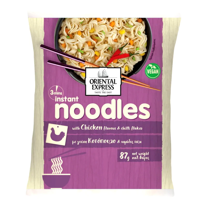 ORIENTAL EXPRESS Noodles Κοτόπουλο & Τσίλι 87g