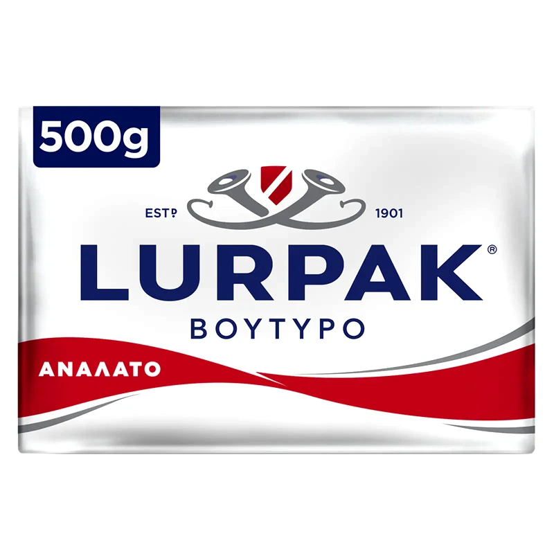 LURPAK Βούτυρο Ανάλατο 500g