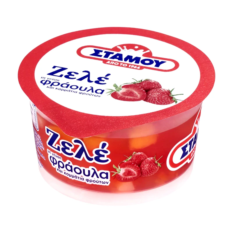 ΣΤΑΜΟΥ Ζελέ Φράουλα 165g