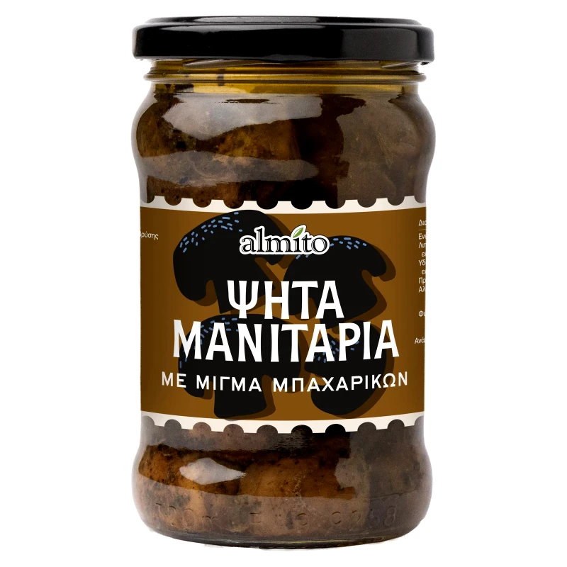 ALMITO Ψητά Μανιτάρια με Μίγμα Μπαχαρικών 180gr