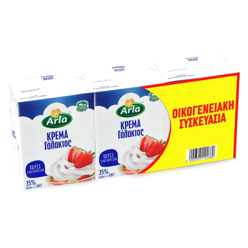 ARLA Κρέμα Γάλακτος 0.35 3x200g