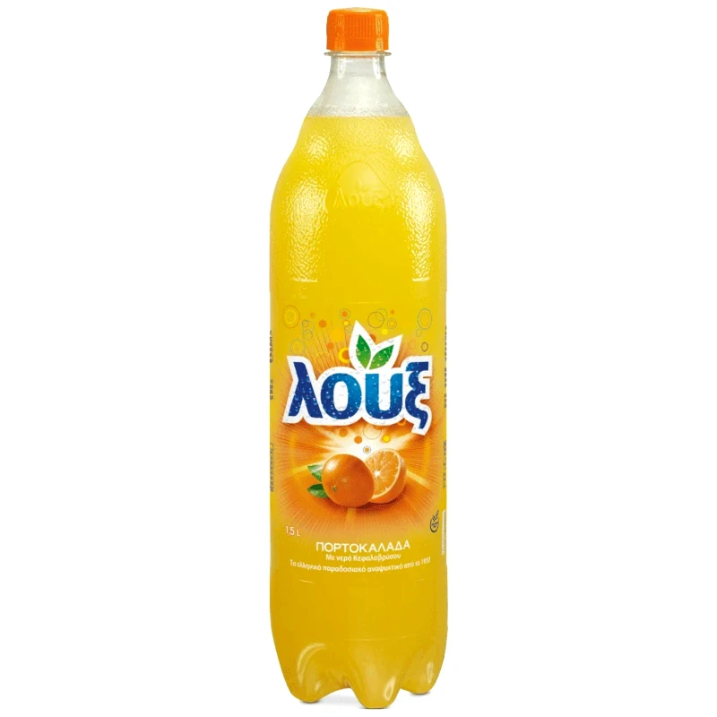 ΛΟΥΞ Πορτοκαλάδα με Ανθρακικό 1.5lt