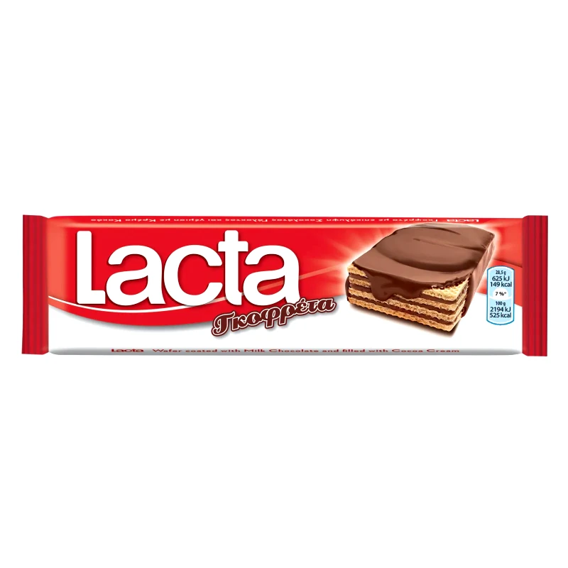 LACTA Γκοφρέτα Σοκολάτα Γάλακτος 28.5gr