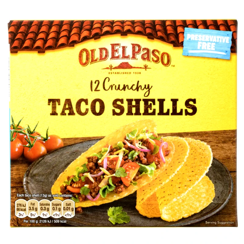 OLD EL PASO Τάκος Shells 156g