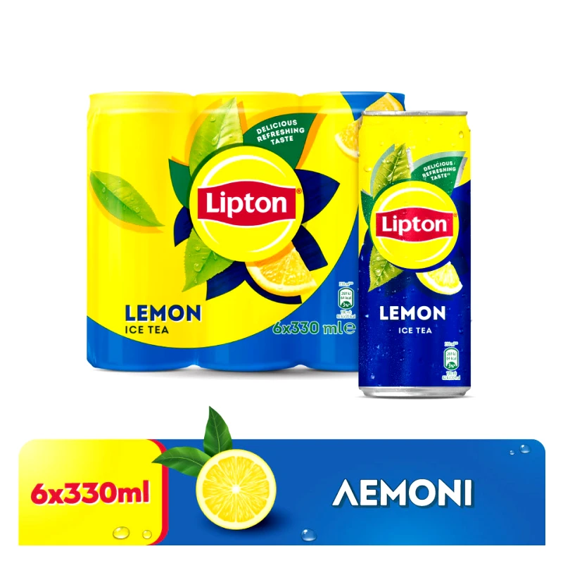 LIPTON Ice Tea Λεμόνι 6x330ml