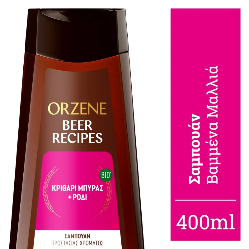 ORZENE Σαμπουάν Bio για Βαμμένα Μαλλιά 400ml