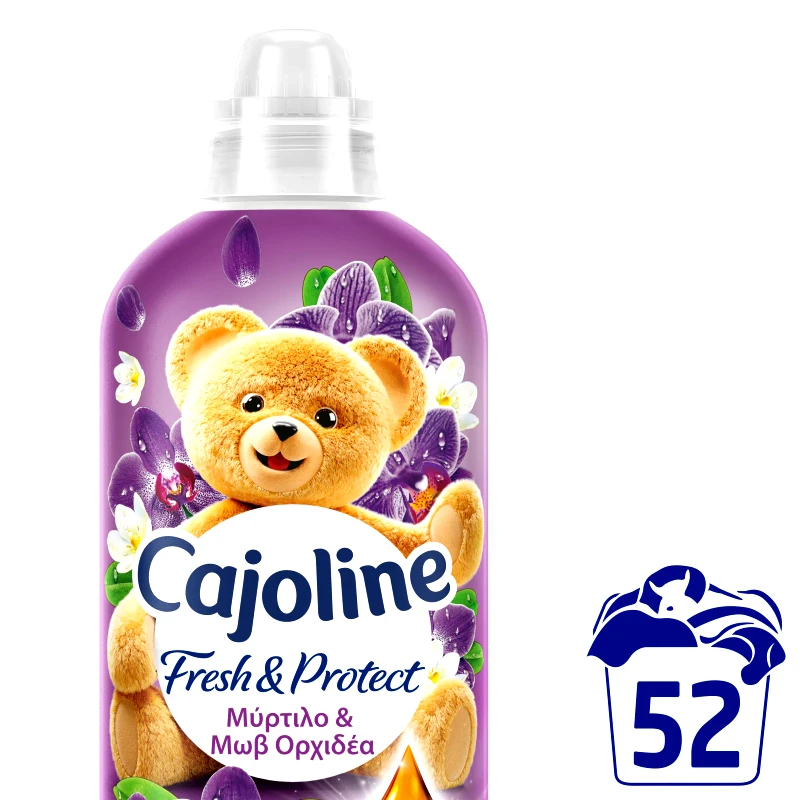 CAJOLINE Συμπυκνωμένο Μαλακτικό Μωβ Ορχιδέα 52 Μεζούρες