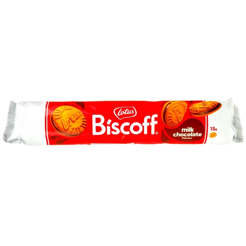 LOTUS Μπισκότα Γεμιστά Biscoff Σοκολάτα Γάλακτος 150g