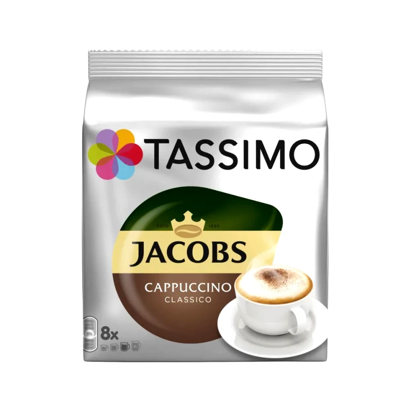 TASSIMO Κάψουλες Καφέ Jacobs Cappuccino 8 Τεμάχια
