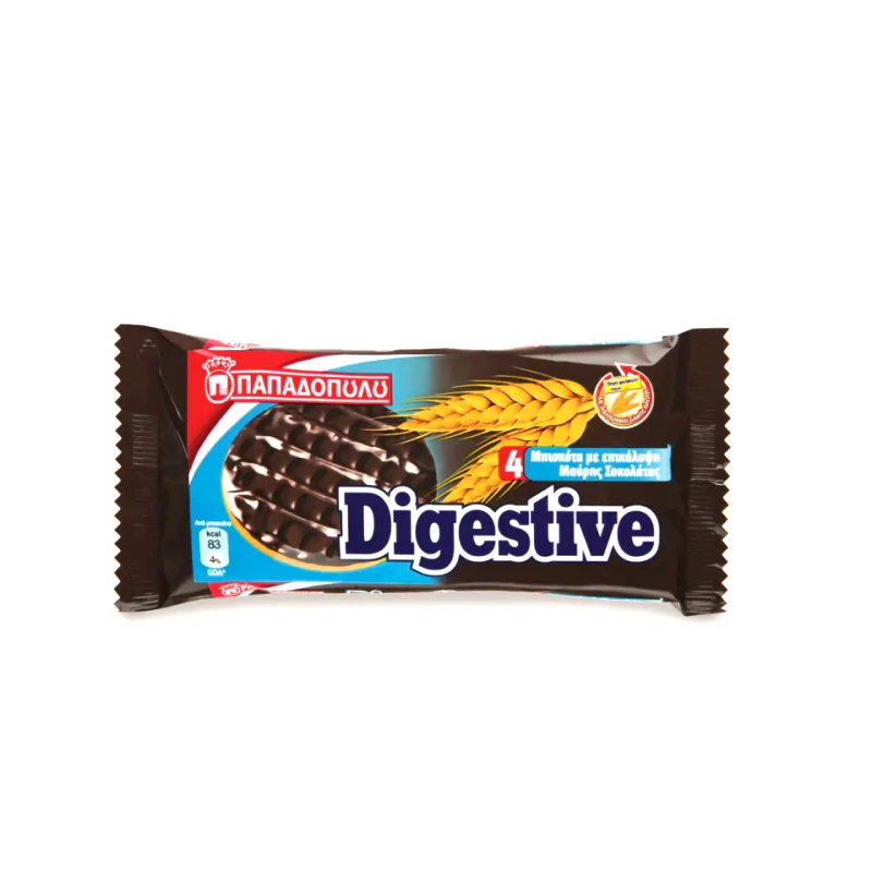 DIGESTIVE Μπισκότα Μαύρη Σοκολάτα 67g