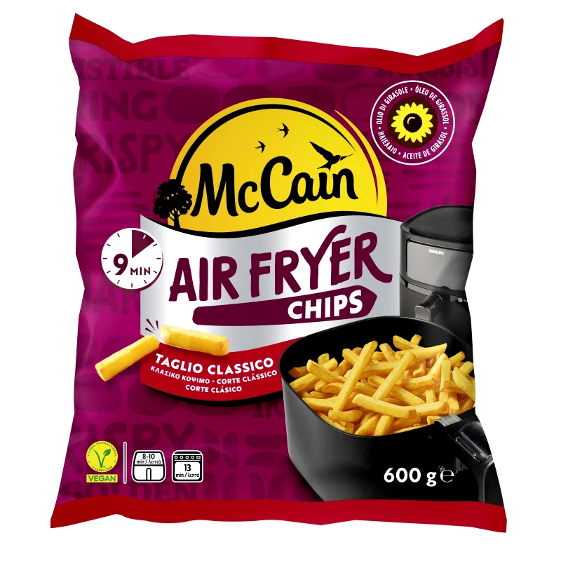 McCAIN Πατάτες Airfryer Chips Κατεψυγμένες 600g